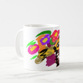 Caneca De Café Gato Laranja Recupere-se