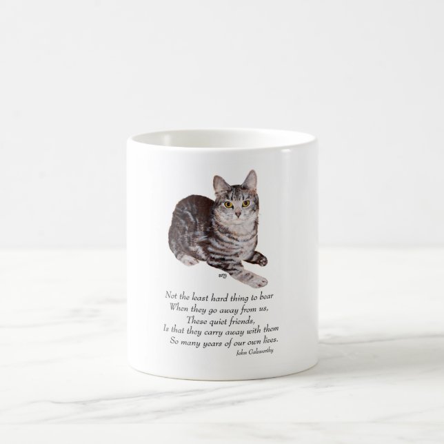 Caneca De Café Gato Listrado Ponte da Arco-Íris (Centro)