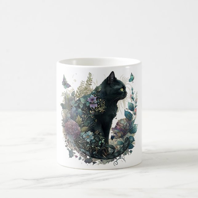 Caneca De Café Gato Mágico  (Centro)
