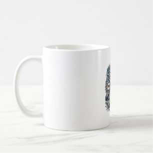 Caneca De Café Gato Maine Coon Patriota