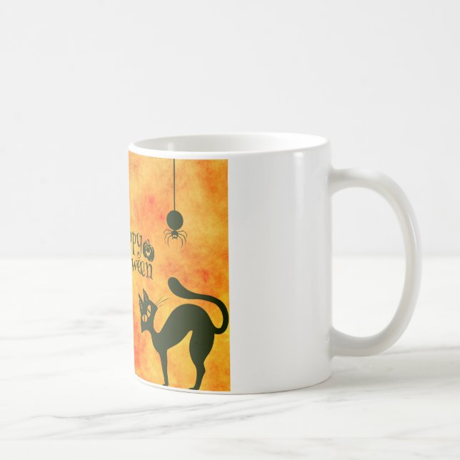 Caneca De Café gato malhado (Direita)