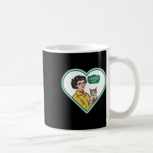 Caneca De Café Gato Mulheres Votam Tema Divertido De Eleição Lady