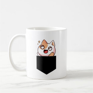 Caneca De Café Gato No Meu Bolso