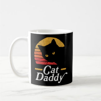 Caneca De Café Gato Pai Oitenta Estilo Gato Distinto