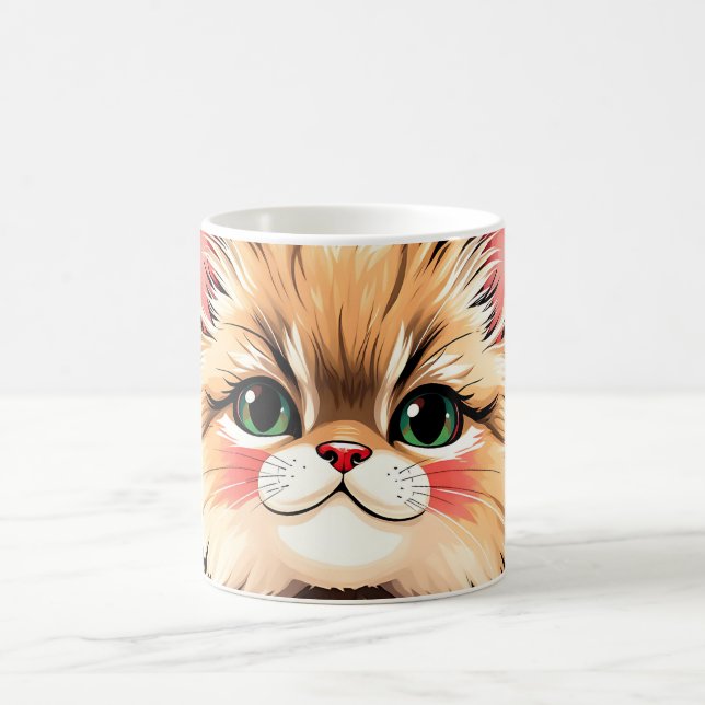 Caneca De Café Gato Persa Reprodutor (Centro)