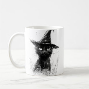 Caneca De Café Gato Preto