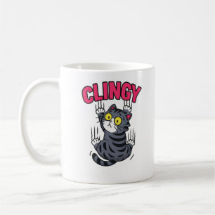 Caneca de Café Gato Preto Amante de Ramen