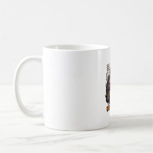 Caneca De Café Gato Preto Amor Especial Halloween Abóbora Lua Che