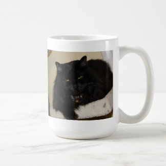 Caneca De Café Gato preto bonito