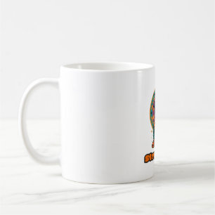 Caneca De Café Gato Preto de Halloween Fique Assustador Gato de B
