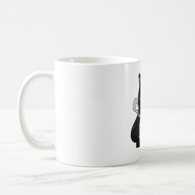 Caneca De Café Gato Preto Grumpy com Café Morning Groupe (Esquerda)