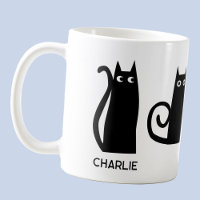 Gato Preto Personalizado
