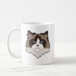 Caneca De Café Gato Ragdoll