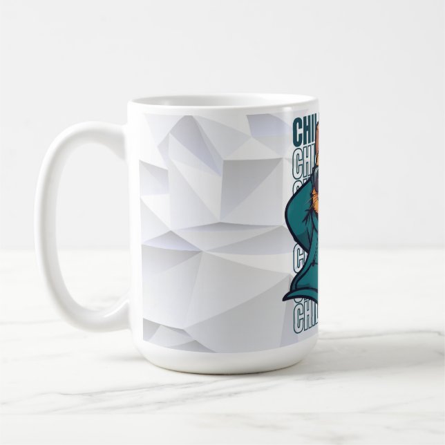 Caneca De Café Gato Relax Bro (Esquerda)