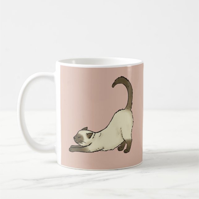 Caneca De Café Gato siamês (Esquerda)