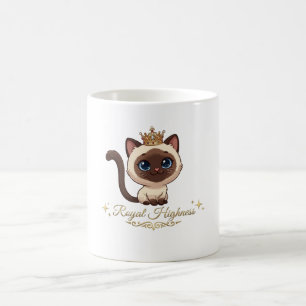 Caneca De Café Gato Siameses Real Fofo
