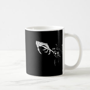 Caneca De Café Gato Skeleton Boop Halloween Cats Lover Pet Ow