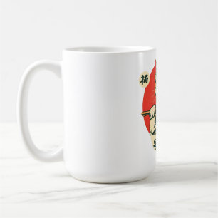 Caneca De Café Gato Sortudo do Ramen