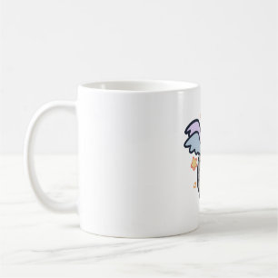 Caneca De Café Gato unicórnio Magia
