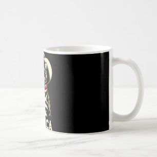 Caneca De Café Gato Usa Merica 4 De Julho Homens Mulheres Criança