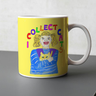 Caneca De Café Gatos amantes presentes donos de gatos gatinhos no