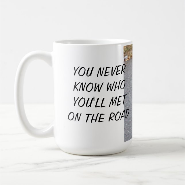 Caneca De Café Gatos Amigáveis (Esquerda)