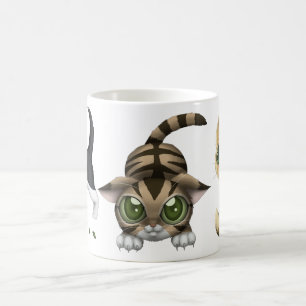 Caneca De Café Gatos bonitos