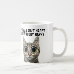 Caneca De Café Gatos de café engraçados para a mãe, mãe