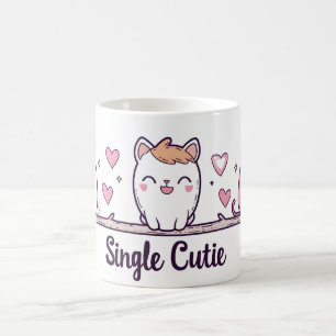 Caneca De Café Gatos De Corte solteiro