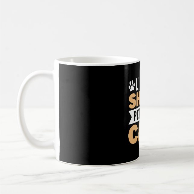 Caneca De Café Gatos De Pet Lover Cat (Esquerda)