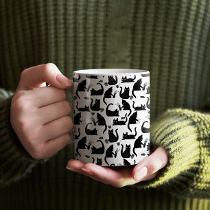 Caneca De Café Gatos defeituosos a travar as coisas
