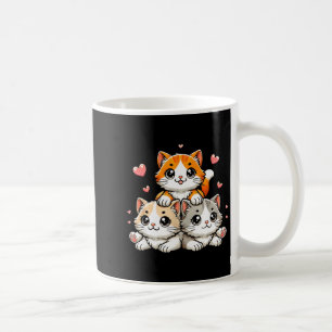 Caneca De Café Gatos fofos kawaii neko gatinhos engraçados presen