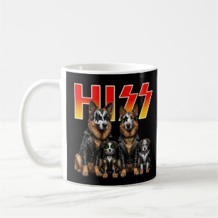 Caneca De Café Gatos Fofos Silvam Música de Balanço de Gatinhos