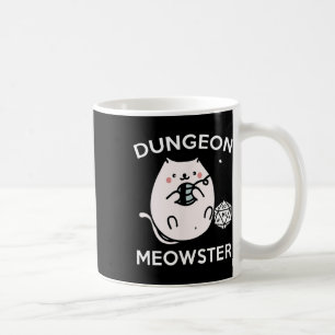 Caneca De Café Gatos Jogadores de Rpg Missão Lateral Divertido Ne
