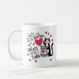 Caneca De Café Gatos não fazem Namorados... A não ser que haja at