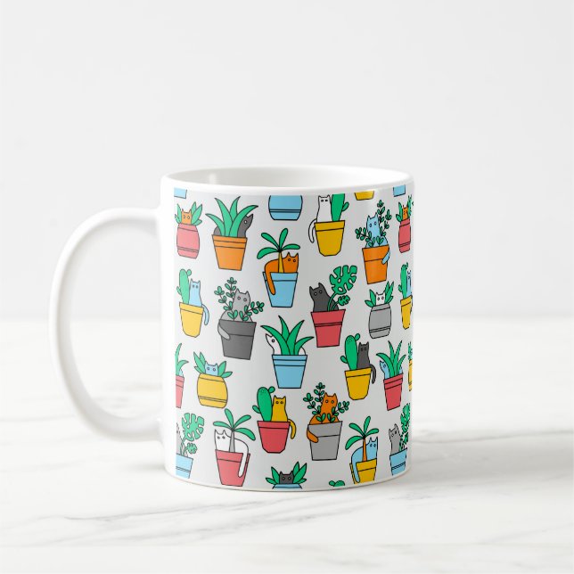 Caneca De Café Gatos nos pântanos (Esquerda)