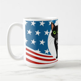 Caneca De Café Gatos para Harris/Walz Design Mug
