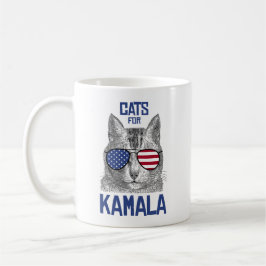 Caneca De Café Gatos para Kamala