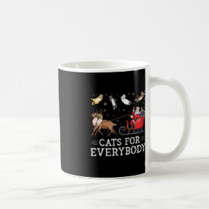 Caneca De Café Gatos Para Todo Mundo Brincadeira De Natal Xmas Mu