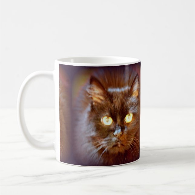 Caneca De Café gatos pretos (Esquerda)