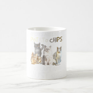 Caneca De Café Gatos São Como Batatas