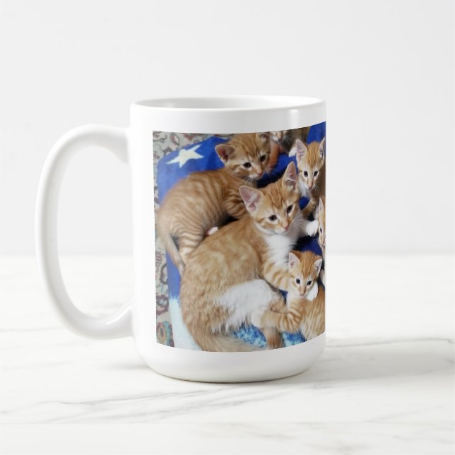 Caneca De Café Gatos Sortudos Melhor Mãe (Esquerda)