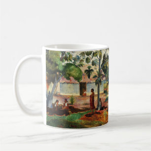 Caneca De Café Gauguin A Grande Árvore Te raau rahi Poster de Art
