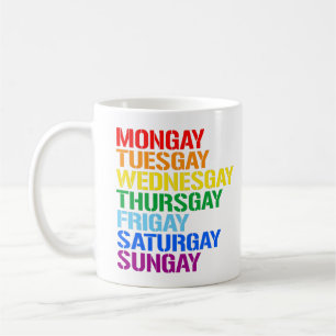 Caneca De Café Gay da semana