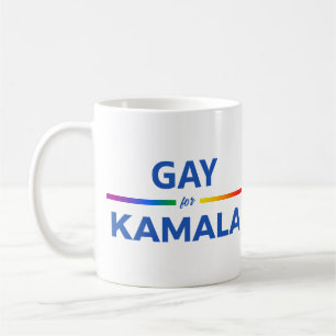 Caneca De Café Gay para Kamala Harris