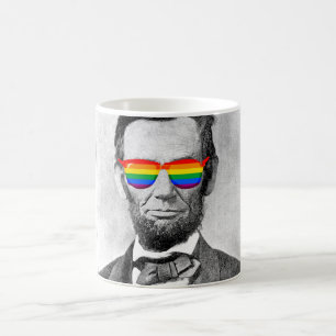 Caneca De Café Gaybraham Lincoln