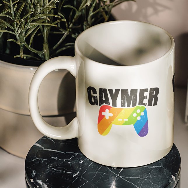 Caneca De Café Gaymer Legal LGBT Mug (For our LGBT community, finally the perfect mug for hard core “gaymers” is here. )