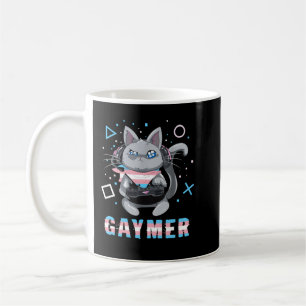 Caneca De Café Gaymer Transgênero Orgulho do Geek Lésbica Trans G