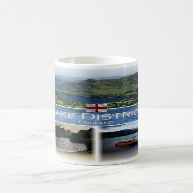 Caneca De Café GB Inglaterra - Lake District National Park - (Centro)