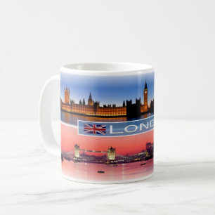 Caneca De Café GB Inglaterra - Londres por noite -
